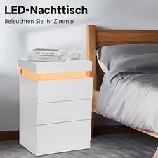 Nachttisch RGB LED Hochglanz