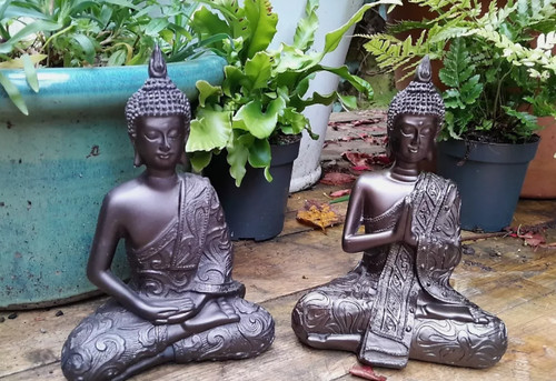 2er set thai buddha statuen - 2er,