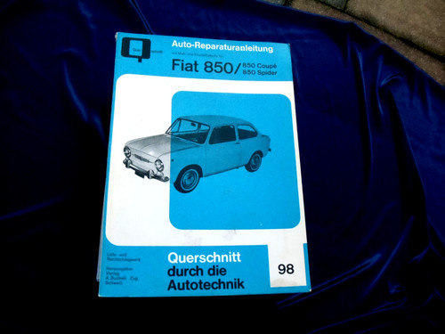 Fiat 850 coupe - fiat, spider