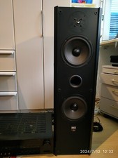 Heco 35H HiFi Bassreflexboxen Standboxen schwarz, 110/140 Watt 