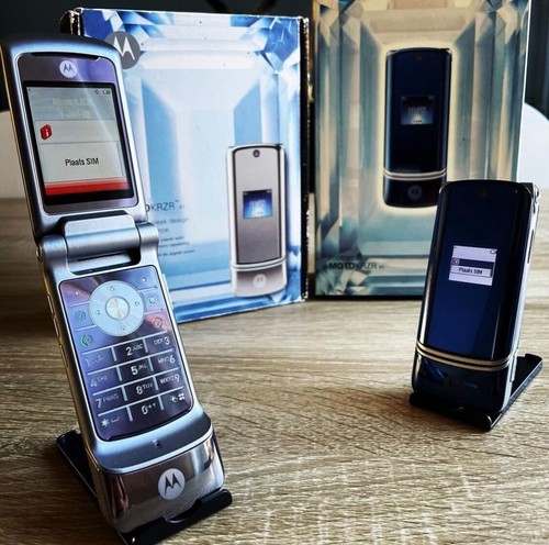 Motorola krzr silber box - krzr,