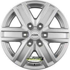 Rial Transporter polar-silber 7x17 ET22 - LK6/114.3 ML66.1 Felge Alu