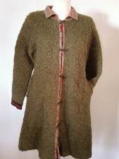 Gudrun Sjöden Wollmantel M grün Neu