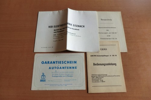 Konvolut für ddr autoradio - konvolut,