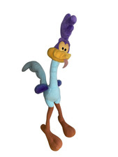 Looney Tunes Road Runner Plüsch Vogel Kuscheltier Stofftier Plüschtier 90er rar