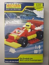 1 x Bausteine Auto Rennauto 80
