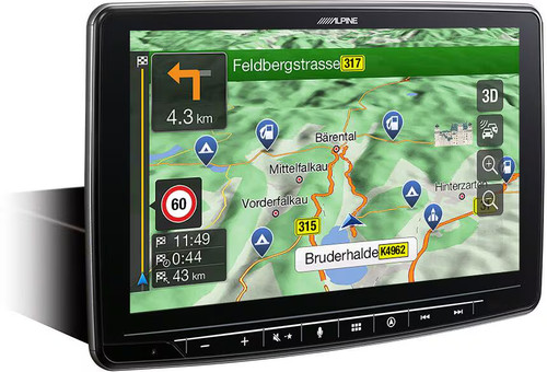 Alpine halo ine f904dc - ine-f904dc, 1-din