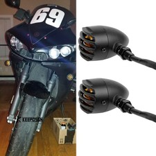 Paar Bullet Blinker Motorrad