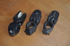 3 Blöcke Stangenführung Rollenführung 538-972 Yacht Segelboot Bootszubehör