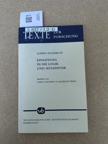 Schriften aus dem - , nachlass