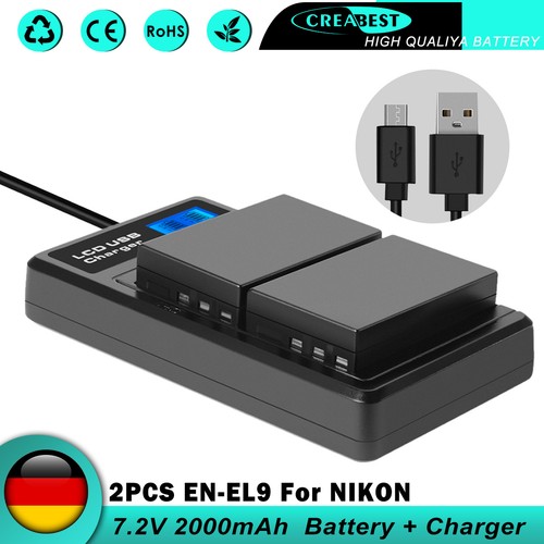 2000mah el9 akku - 2x,