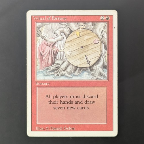 Mtg wheel of fortune - \>>, (po)
