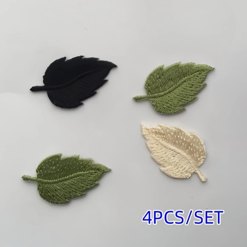 Blätter patch aufnäher - blätter,