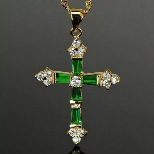 Kreuz anhänger karat - kreuz-anhänger,
