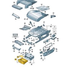 Original Schublade Sitz links