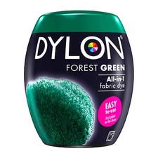 DYLON Textilfarbe Wald Grün Farbe & Fixierer für 600g Stoff fabric dye Maschine