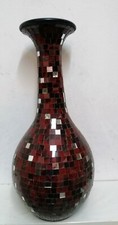 handgemachte Glas Mosaik Vase