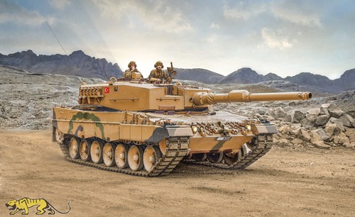 Italeri 6559 leopard - italeri, 2a4