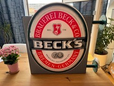 Beck's Leuchtreklame 66x66 cm