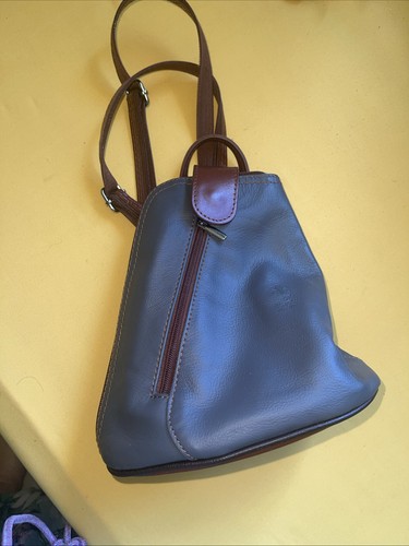 Kleiner rucksack grau braun - in,