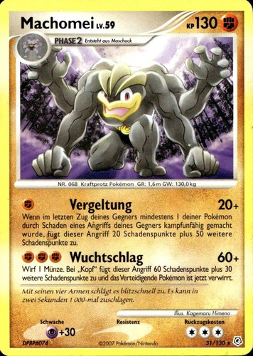 Pokémon machomei diamond - pokémon,