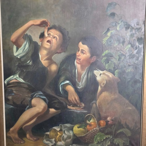 ölgemälde die pastetenesser - Ölgemälde,