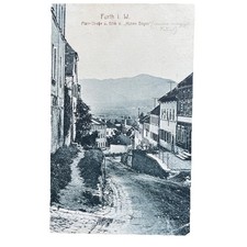 Ansichtskarte AK Fürth im Wald Pfarr Straße bei Ratisbona Gelaufen 1926