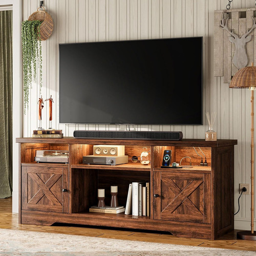 Coleshome nussbaum schrank - coleshome, tv