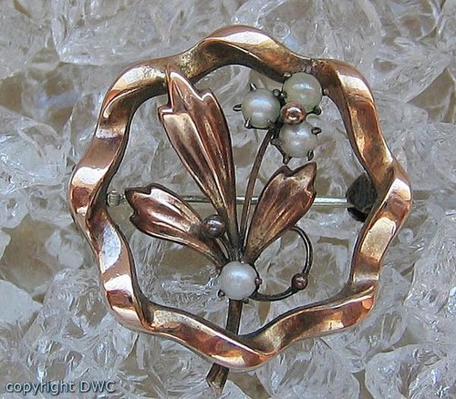 Perlenbrosche brosche perle - perlenbrosche,