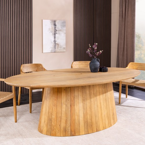 Massivholz esstisch art deco - massivholz,