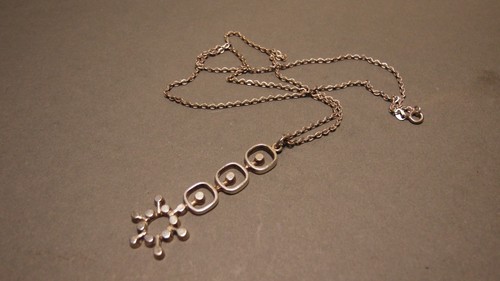 Hals kette silber design - hals,