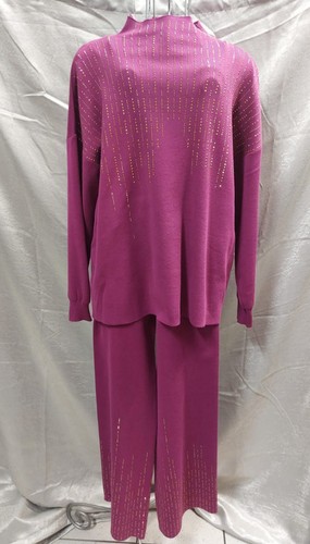 Strick anzug hose - hose, pullover