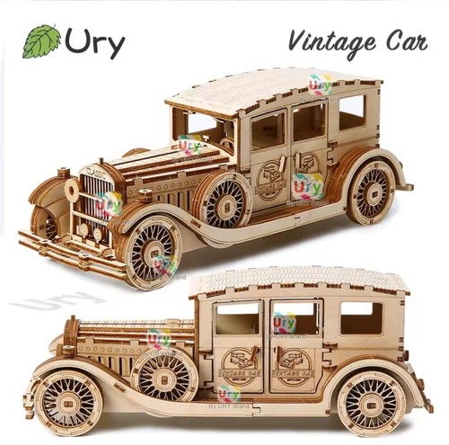 Holzpuzzle retro oldtimer - 3d,