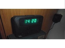 Interton Uhr Wecker Vintage VFD Fluoreszens Display sehr selten  Sammler