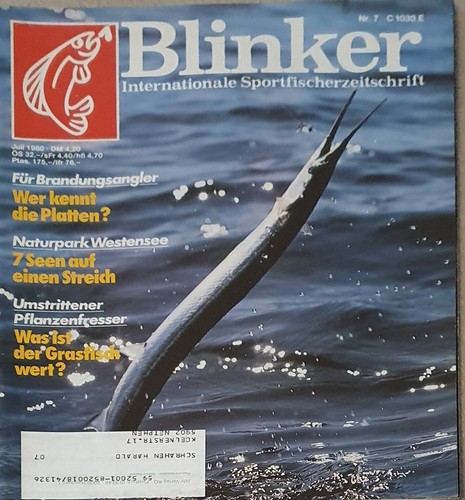 Angelzeitschrift blinker - angelzeitschrift,