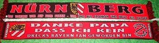 Nürnberg Schal "DAS WERDEN."