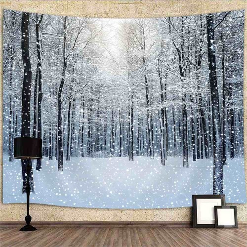 Schneewald natur poster - natur,