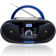 CD-Player Boombox Bluetooth UKW Radio USB AUX Kopfhörer