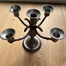 Zinn Kerzenständer /