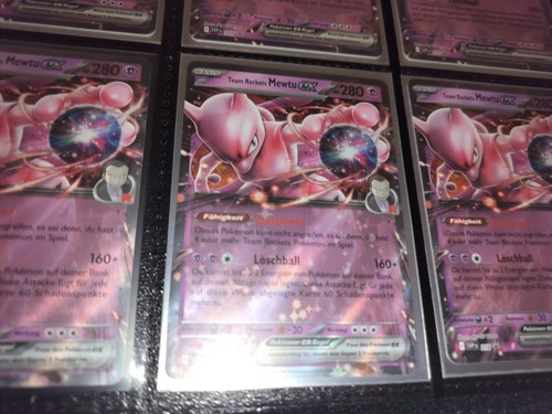 Pokemon mewtu team - 1x,