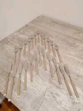 WMF Onda Gold Fischbesteck 12 x Fischmesser 12x Fischgabel wie neu!!! 24 tlg