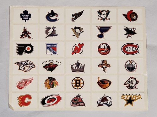Lego rink nhl team sticker - lego,