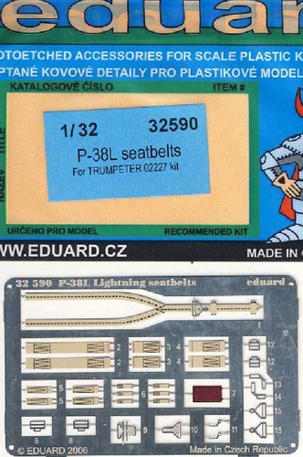 Eduard 38l lightning - p-38l,