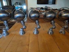 Beautiful 5 x wall lamp Jielde Lamp 100% Original French Industrial