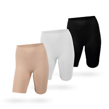 Miederpants Langbein Figurformende Miederhose Shapewear High Waist Stretch Slip