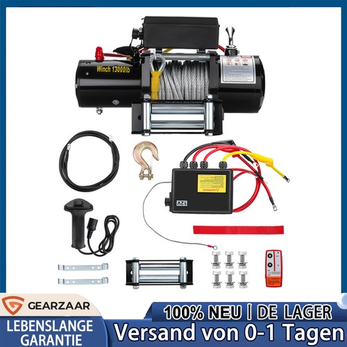 Elektrische seilwinde 13000lbs - elektrische,