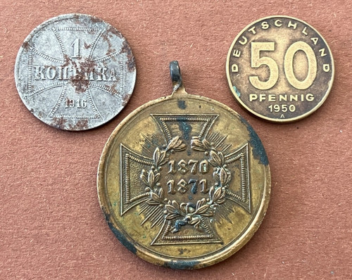 Stück münzen medaille - stück,
