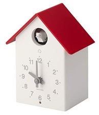 RHYTHM Tisch-Wanduhr Kuckuck