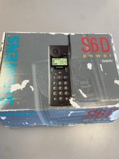 Siemens S6 D Vintage Handy, komplett in OVP Ladegerät brandneu Vintage
