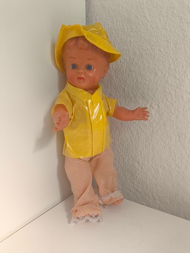 Vintage puppe wohl gumotex - puppe,
